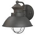 Shop Portfolio 8-1/2-in Rust Outdoor Wall Light at Lowes.