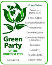 GREEN PARTY of the United States political party in Poll - public ...