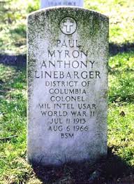 Paul Myron Anthony Linebarger, Colonel, United States Army - pmline2