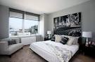 Black, Grey and White are Perfect Mix for Modern Master Bedroom ...