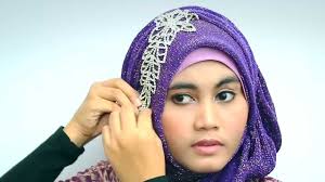 bentuk jilbab pashmina