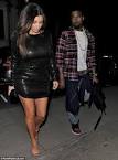 Kanye West treats Kim Kardashian to dinner following her clothing