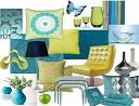 turquoise furniture design