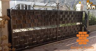 Desain Pagar Tembok Stainless