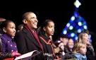 Barack Obama and Kermit the Frog light the National Christmas Tree ...