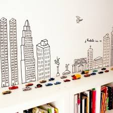 Drawing Art on Walls | Kids Room Art | KidSpace Interiors