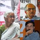 LIVE AAP crisis: Medha Patkar sides with Bhushan and Yadav; quits.