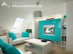 Beautifully <b>Blue Living Room</b> Decorating Ideas: Groovy White Light <b>...</b>