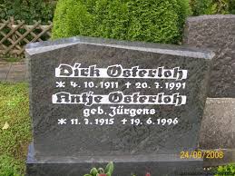 Grab von Antje Osterloh (geb. Jürgens) (11.07.1915-19.06.1996 ... - wz031