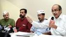 AAP survey claims party ahead of others in Delhi - The Hindu