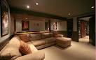 Basement Home Theater - traditional - media room - boston - by ...