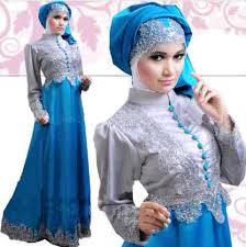 Baju Gamis Satin Pesta Princess S53 Online dan Murah - http://www ...