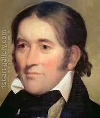 David Davy Crockett 1786-1836 1834 John Neagle | Oil Painting ... - David-Davy-Crockett-1786-1836-1834