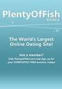 PlentyOfFish - Free Online Dating 1.27 App for iPad, iPhone