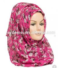 Fashion Muslim Hijab Arabic Style/jilbab Hijab - Buy Fashion ...