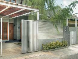 Desain Eksterior : pagar papan agar rumah lebih ekspresif � Disain ...