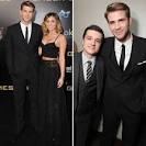 Liam Hemsworth & Miley Cyrus HUNGER GAMES PREMIERE Pictures