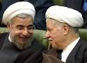Former Iranian president Akbar Hashemi Rafsanjani, right, ... - xin_020302070853086157014