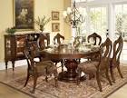 Elegant Classic Style Round Dining Room Table Decoration Ideas ...