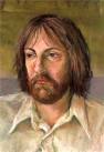 Portrait of John Booth, Pastel, 1979 - john-booth-artist-musician-pastel-portrait-chris-carter-artist