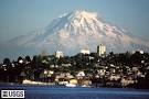 Mount Rainier and Tacoma,