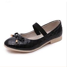 Popular Girls Black Leather Shoes-Buy Cheap Girls Black Leather ...