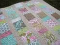 Elizabeth's Fabric Focus ~ Charm Squares Baby Quilt | Sew Mama Sew
