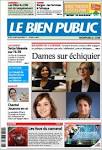 Journal Le Bien Public (France). Les Unes des journaux de France.