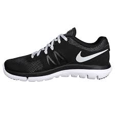 Nike Flex Run Women's Training Shoes - Black/White