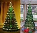 Christmas Trees Made With Recycled Bottles - MetaEfficient