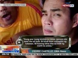Cedric Castillo ng GMA News, pinayagang sumakay sa &#39;Andas&#39; | News to Go | GMA News Online - NTG_011012_4