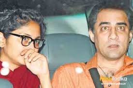 Kiran Rao with Faisal Khan. Image: Kiran Rao with Faisal Khan at Aamir Khan&#39;s Diwali Party. FilmiTadka. Faisal and his wife were one of the many guests at ... - kiran-rao-with-faisal-khan