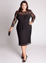 Fashion Trends: Black Dressy Dresses Plus Size Matched With Floral ...