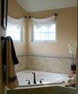 Clever, yet Thifty Window Treatments - traditional - bathroom ...