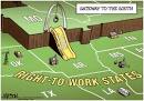 The Right-to-Work States | Bob Cesca's Awesome Blog! Go!
