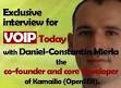 VoIPToday has published an interview with Daniel-Constantin Mierla, ... - DanielConstantinMierlainterview