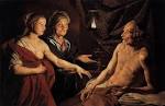 File:Matthias Stom - Sarah Leading Hagar to Abraham - WGA21803.jpg ...