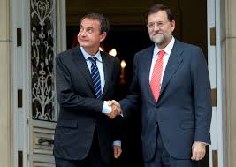 Zapatero y Rajoy