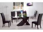 Pics of Furniture: Appealing Modern Dining Tables With Dark Color ...