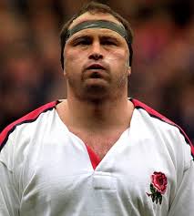 Scarred: Brian Moore, pictured in his England international heyday, says his childhood traumas made him more competitive on the rugby field - article-0-07BD5EC4000005DC-956_468x521