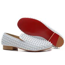 Cheap Christian Louboutin Rollerboy Spikes Flat Leather Mens ...