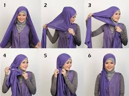 Cara Memakai Jilbab untuk Wajah Bulat