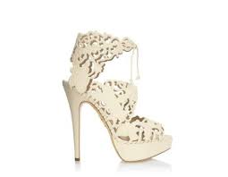 Beautiful Bridal shoes 2014, wear to the Wedding day | coolandmore.com
