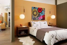 tangerine bedroom decor | Interior Design Ideas.
