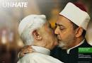 ... him getting lippy with Egyptian imam Mohamed Ahmed el-Tayeb (above) and ... - pope_gay_kiss_benetton_2