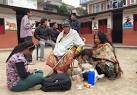 Nepalese dig with bare hands for quake survivors, toll touches.