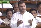 Rahul Gandhi targets PM Modi in LS-IndiaTV News