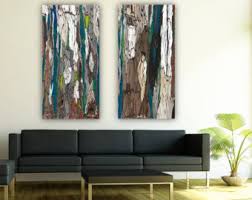 Extra LARGE diptych Dining room wall art huge by ShoaGallery