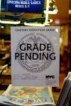 NYC ♥ NYC: Cleanliness Letter Grades In Restaurant Windows