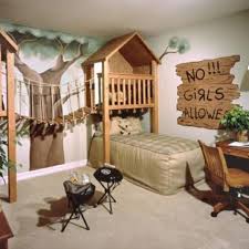 Cool Boys Room Design Ideas: Treehouse Like Cool Boys Room Design ...